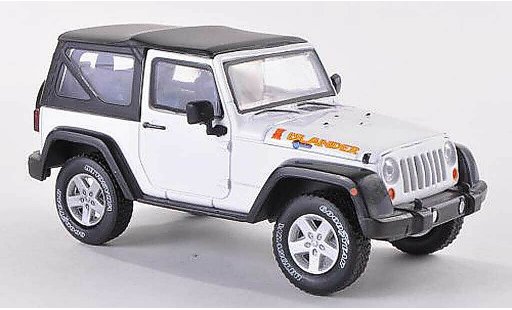 Jeep Wrangler Islander Edition 1/43 Greenlight blanco 2012 coche miniatura