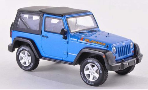 Jeep Wrangler Islander Edition 1/43 Greenlight azul 2012 coche miniatura