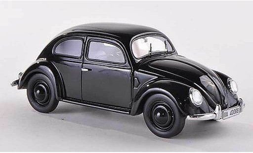Volkswagen Coccinelle Base 1/43 Schuco tipo 38/06 negro coche miniatura
