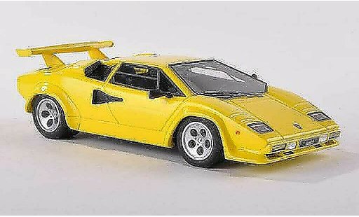 Lamborghini Countach LP 500 1/43 Look Smart amarillo 1982 coche miniatura