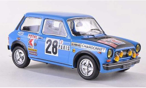 Autobianchi A112 abarth 1/43 Best No.28 Rally Monte Carlo 1978 Pagani/Carlotti coche miniatura