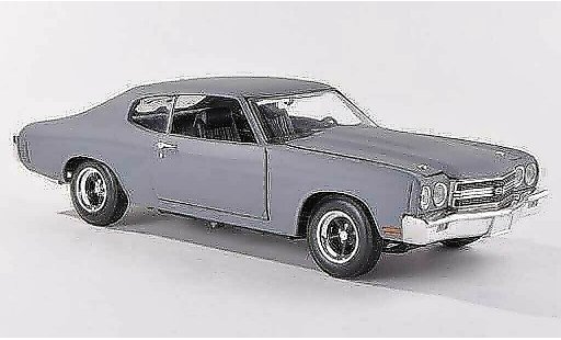 Chevrolet SS Coupe 1/18 Johnny Lightning mate gris Fast & Furios 4 coche miniatura