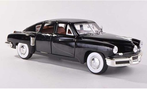 Tucker Torpedo Base 1/18 Yat Ming negro 1948 coche miniatura