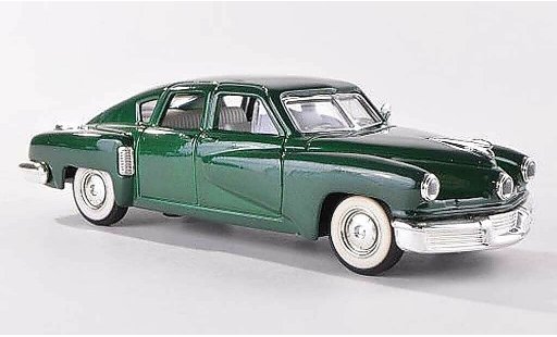 Tucker Torpedo Base 1/43 Yat Ming verde 1948 coche miniatura
