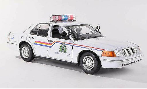 Ford Crown Police Interceptor 1/18 Motormax Royal Canadian Mounted Polic&iacute;a Kanada coche miniatura