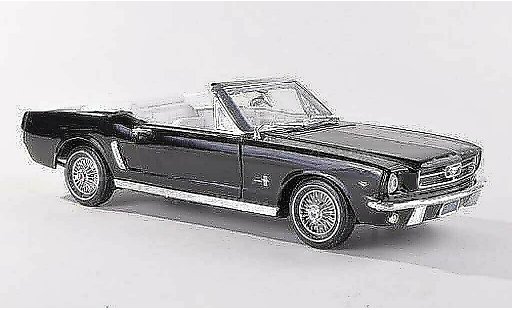 Ford Mustang Convertible 1/18 Motormax negro coche miniatura