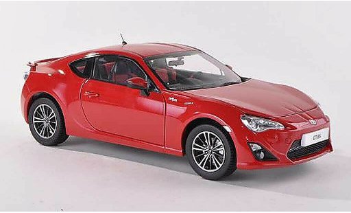 Toyota 86 2012 1/18 Century Dragon GT rojo coche miniatura