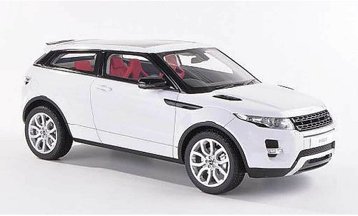 Range Rover Evoque Coupe 1/18 Century Dragon blanco RHD 3-Turer 2012 coche miniatura