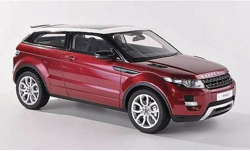 Range Rover Evoque Coupe 1/18 Century Dragon rojo RHD 3-Turer 2012 coche miniatura