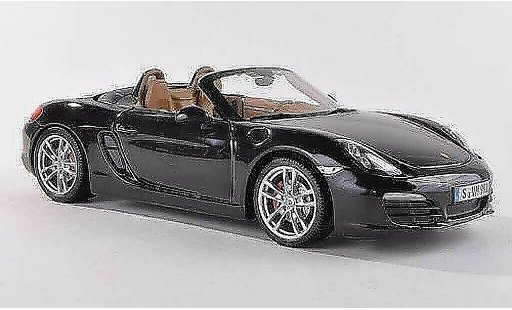 Porsche 718 S 1/18 Minichamps (981) negro 2012 coche miniatura
