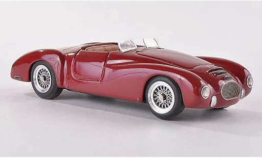 Fiat 1100 Carrozzeria Speciale 1/43 Jolly Model Roselli Colli rojo RHD coche miniatura