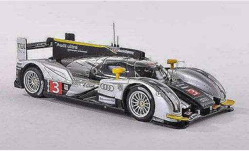 Audi R18 tdi 1/43 IXO 2011 No.3 ultra 24h Le Mans 2011 Kristensen/Capello/Mcnish coche miniatura