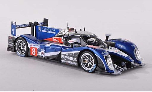 Peugeot 908 2011 1/43 IXO No.8 Playstation 24h Le Mans Sarrazin/Montagny/Minassian coche miniatura