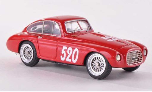 Ferrari 166 MM 1/43 Jolly Model Berlina Zagato No.520 Mille Miglia L.Bosisio/P.Ercole coche miniatura