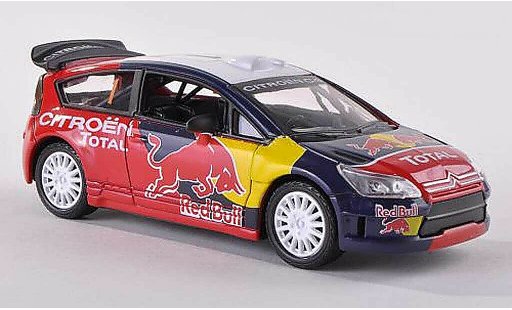 Citroen C4 WRC 1/43 Norev No.1 Red Bull/Total coche miniatura