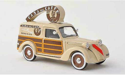 Fiat 1100 Furgone 1/43 Brumm Caffe Musetti Van coche miniatura