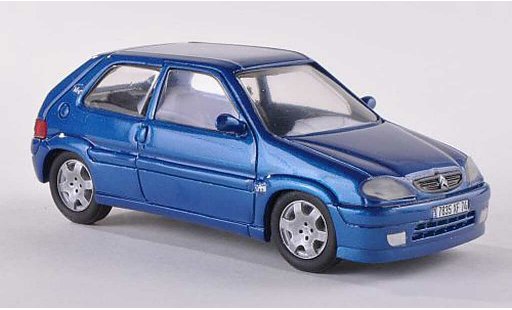 Citroen Saxo VTS 1/43 Paradcar azul coche miniatura