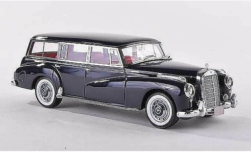 Mercedes 300 Coupe 1/43 Matrix (W186) Binz camionnette negro 1956 coche miniatura