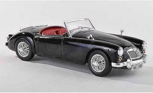 MG MGA Base 1/18 Revell A Roadster negro capota liegt avec coche miniatura