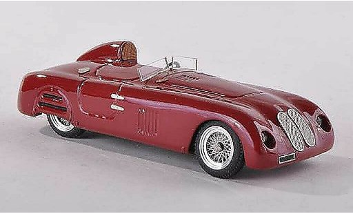 Fiat 1500 Barchetta 1/43 Jolly Model Gavini negro-rojo 1939 coche miniatura