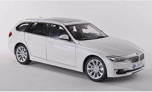 Bmw 330 Touring 1/18 Paragon F31 blanco 2012 coche miniatura