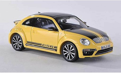 Volkswagen Beetle GSR 1/43 Spark amarillo/negro 2013 coche miniatura