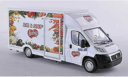 Fiat Ducato Kasten 1/43 Eligor Lebensmittelfahrzeug Liebig coche miniatura