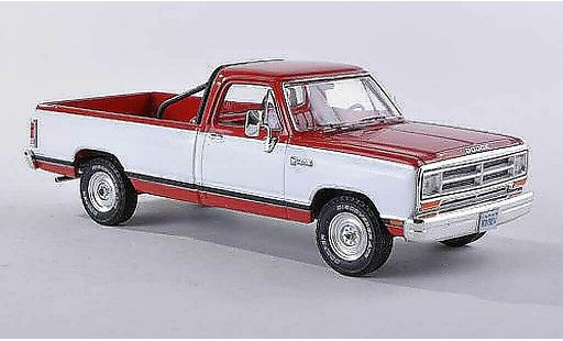 Dodge RAM pickup 1/43 Premium X Pick Up rojo/blanco modele special limitee edition 500 piece 1987 coche miniatura
