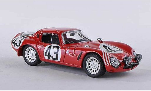 Alfa Romeo Giulia TZ2 1/43 Best Nr.43 24h Le Mans 1965 Zeccoli/Rosinski coche miniatura
