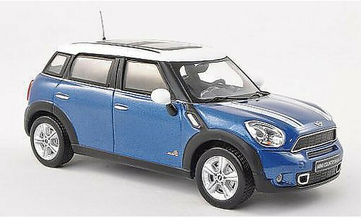 Mini Countryman S 1/43 IXO azul/blanco 2011 coche miniatura