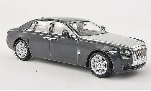 Rolls Royce Ghost Base 1/43 IXO negro-gris/gris RHD 2009 coche miniatura