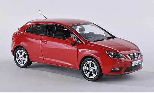 Seat Ibiza SC 1/43 Seat rojo 2013 coche miniatura