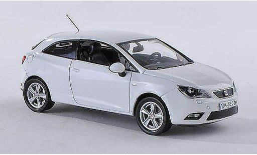 Seat Ibiza SC 1/43 Seat blanco 2013 coche miniatura