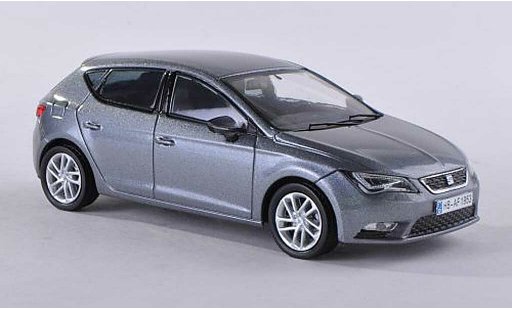 Seat Leon Base 1/43 Seat gris 2012 coche miniatura