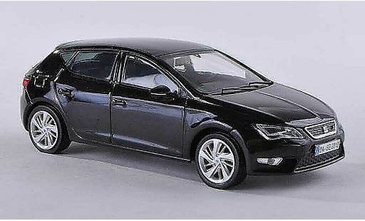 Seat Leon Base 1/43 Seat negro 2012 coche miniatura