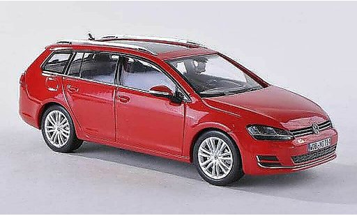 Volkswagen Golf Variant 1/43 Herpa rojo 2013 coche miniatura