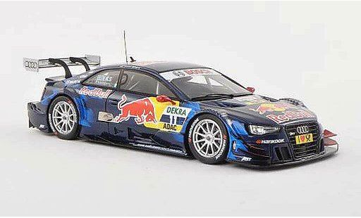 Audi RS5 dtm 1/43 Spark No.11 Red Bull -Saison 2013 M.Ekstrom coche miniatura