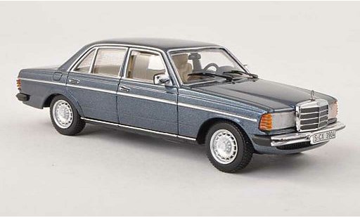 Mercedes 230 E 1/43 Minichamps (W123) azul coche miniatura