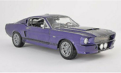 Shelby GT 500 Base 1/18 Shelby Collectibles negro-lila/negro coche miniatura
