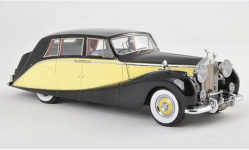 Rolls Royce Silver Wraith Hooper Empress 1/43 Matrix Limusina by negro/amarillo 1956 coche miniatura