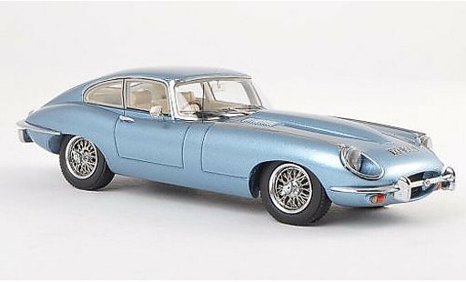 Jaguar E-Type Base 1/43 Matrix Series II -azul coche miniatura