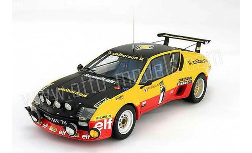 Alpine A310 groupe 5 1/18 Ottomobile 1977 numero 1 coche miniatura
