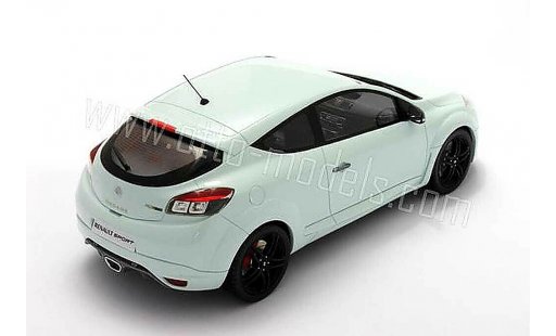 Renault Megane Sport 1/18 Ottomobile rs 2010 blanco coche miniatura