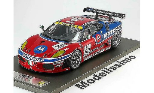Ferrari F430 GT 1/18 BBR Models no.50 fia champions vilander muller 2007 motorola coche miniatura