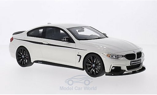 Bmw 435 F32 1/18 GT Spirit i M Performance blanco coche miniatura