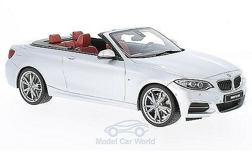 Bmw M235 cabriolet 1/18 GT Spirit 35 F23 i M Performance Descapotable blanco coche miniatura