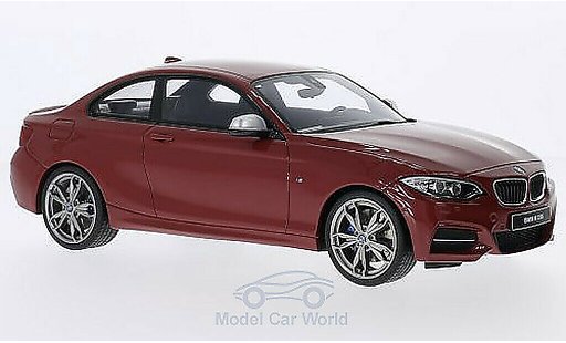 Bmw M235 coupe 1/18 GT Spirit 35 F22 i rojo coche miniatura