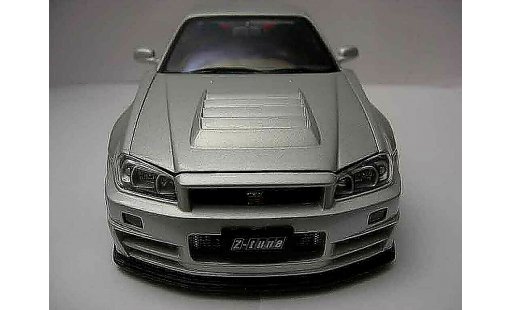Nissan Skyline R34 GTR 1/18 Autoart nismo z-tune coche miniatura