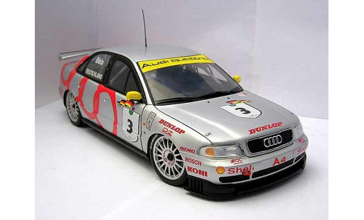 Audi A4 dtm 1/18 Ut Models stw biela #3 coche miniatura