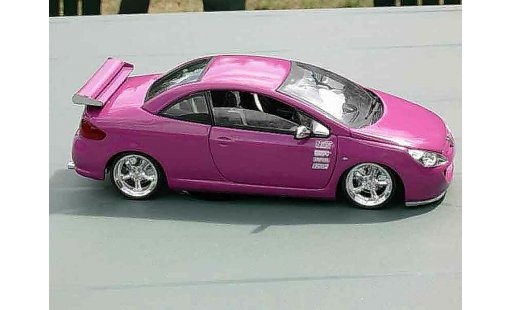 Peugeot 307 CC 1/18 Solido fushia fun coche miniatura